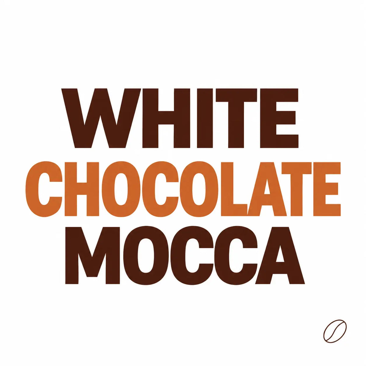 White Chocolate Mocca mit weißer Schokolade