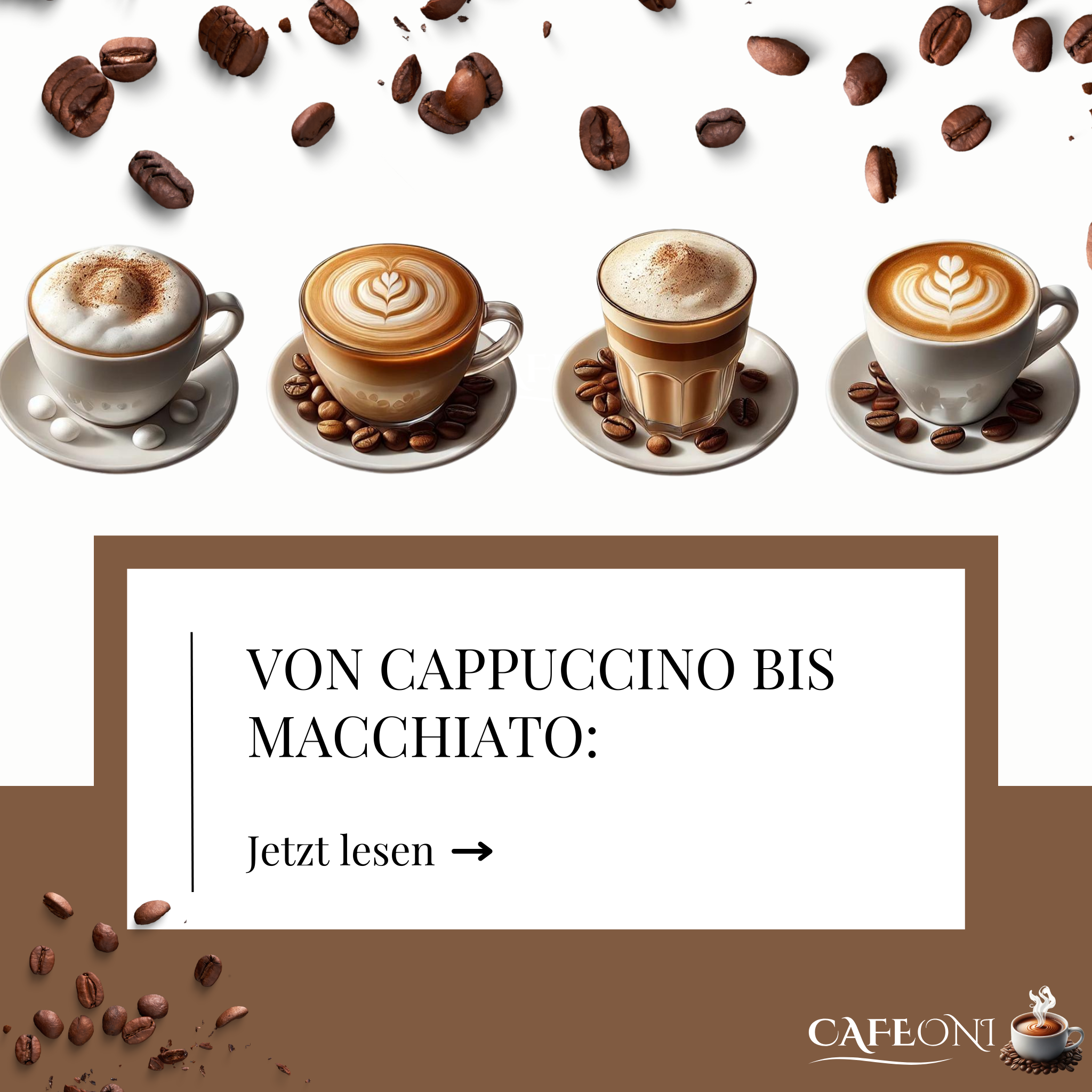 Von Cappuccino bis Macchiato