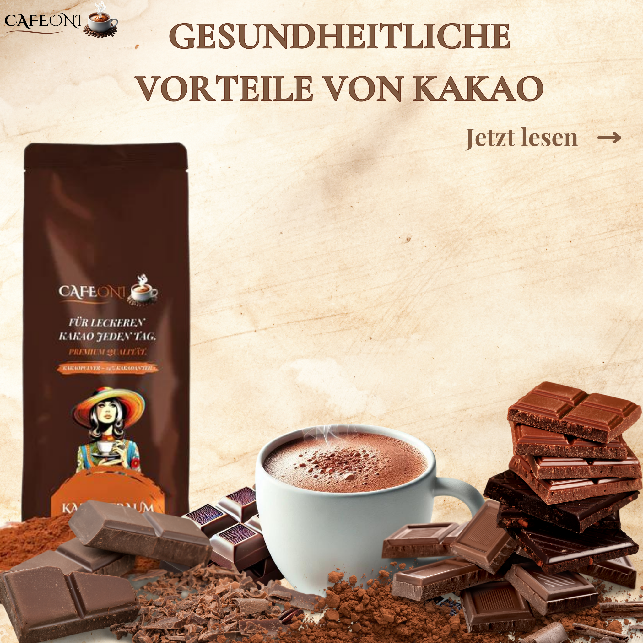 Die gesundheitlichen Vorteile von Kakao: Warum Ihr täglicher Kakao mehr als nur ein Genuss ist