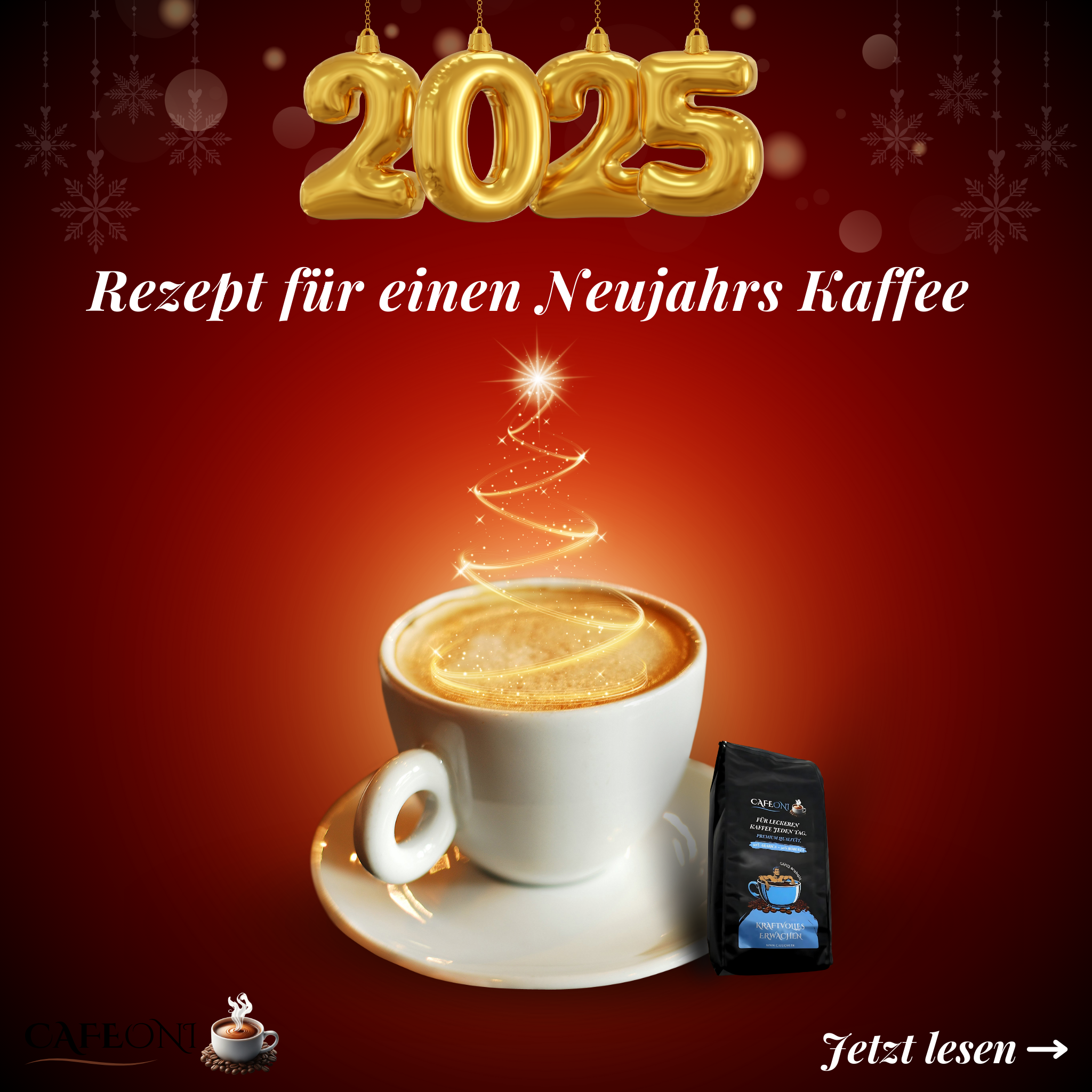 Starten Sie das neue Jahr mit einem besonderen Genuss: Rezept für Neujahrs-Kaffee