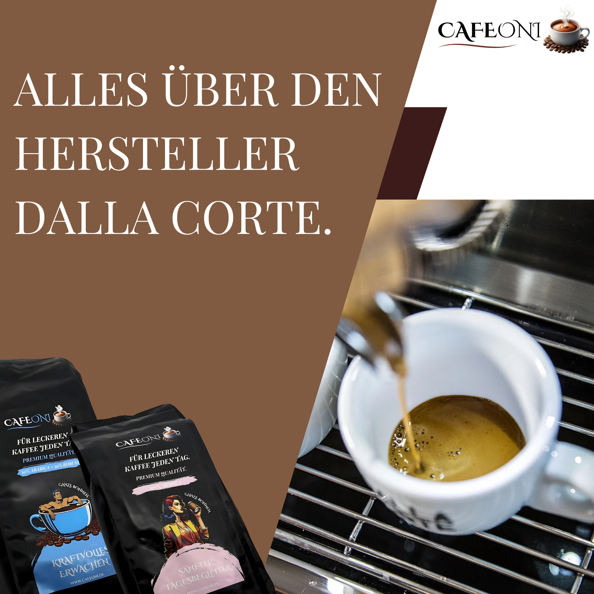 Alles über den Hersteller Dalla Corte und warum er perfekt zu Cafeoni passt