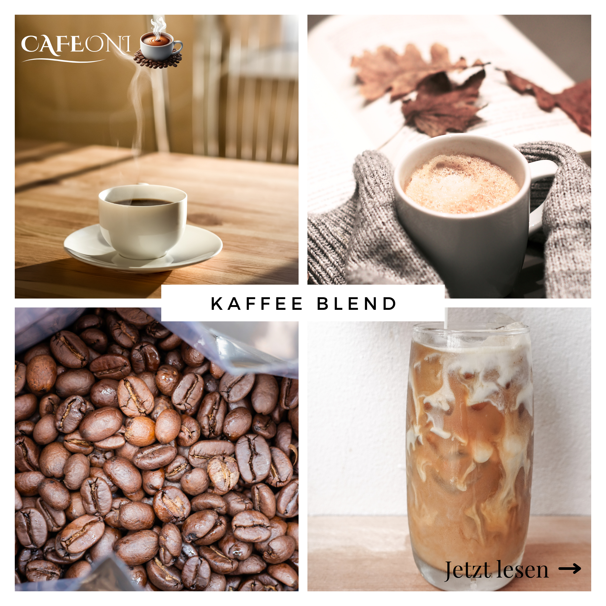 Die Kunst des Kaffee Blends: Harmonie in der Tasse.