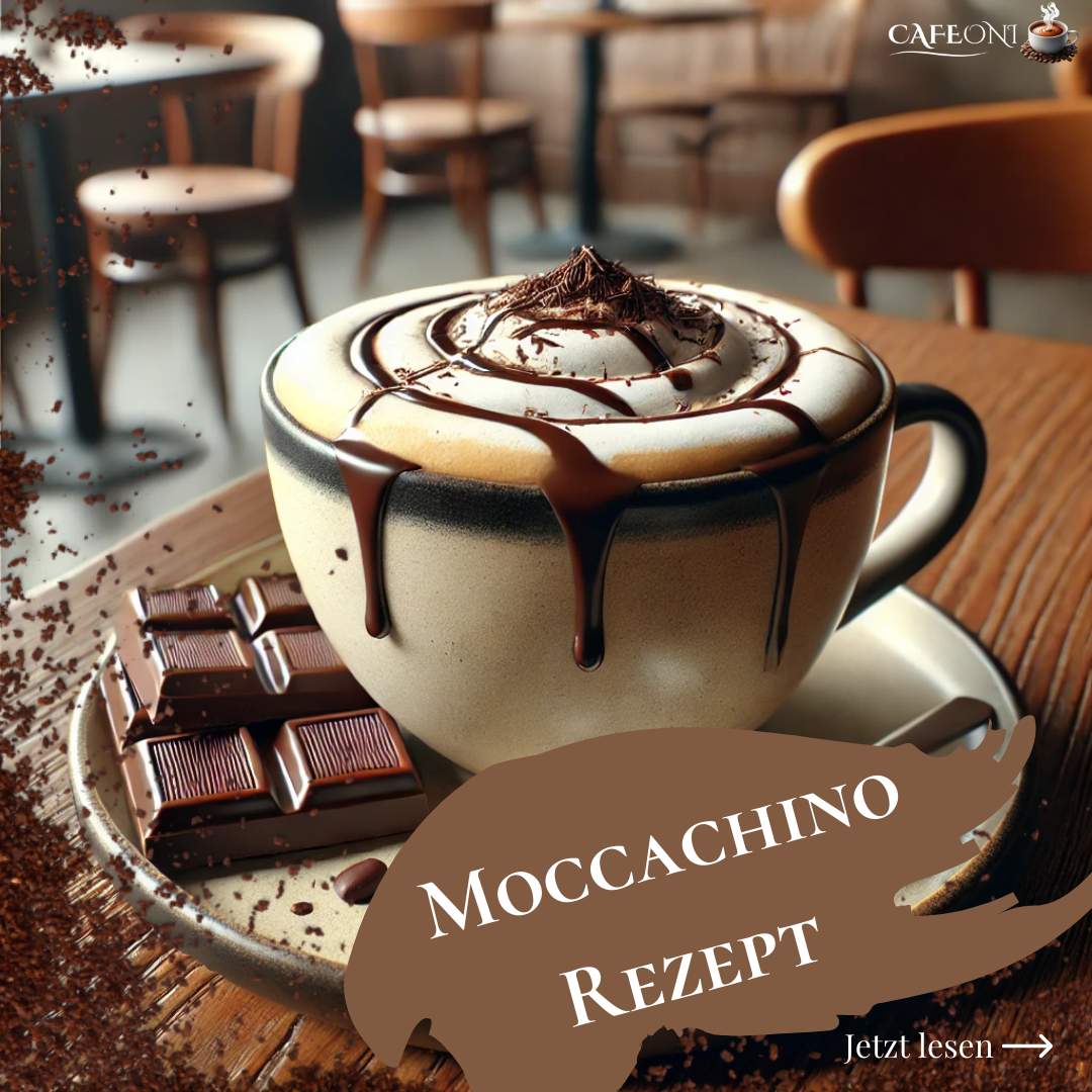 Moccachino Rezept – Kaffee trifft Schokolade | Cafeoni