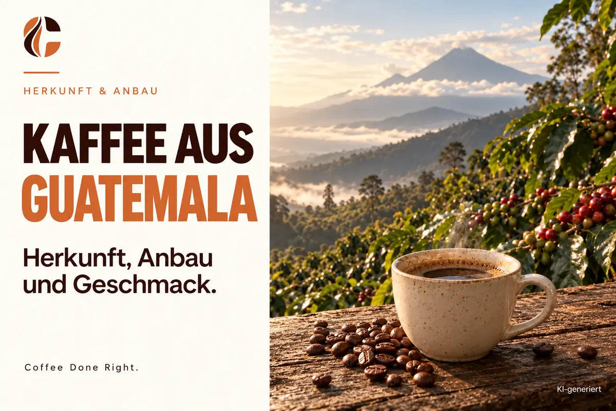 Kaffee aus Guatemala: Herkunft, Anbau und Geschmack – KI-generiertes Symbolbild