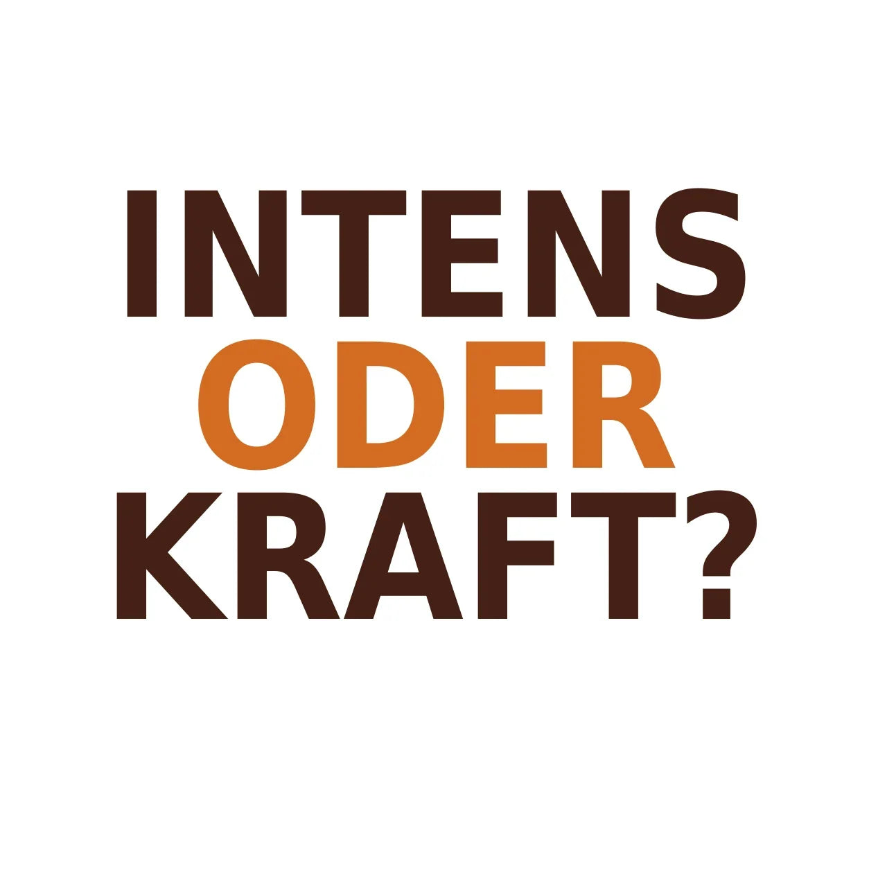 CAFEONI INTENS oder KRAFT: Kaffeesorten im Vergleich