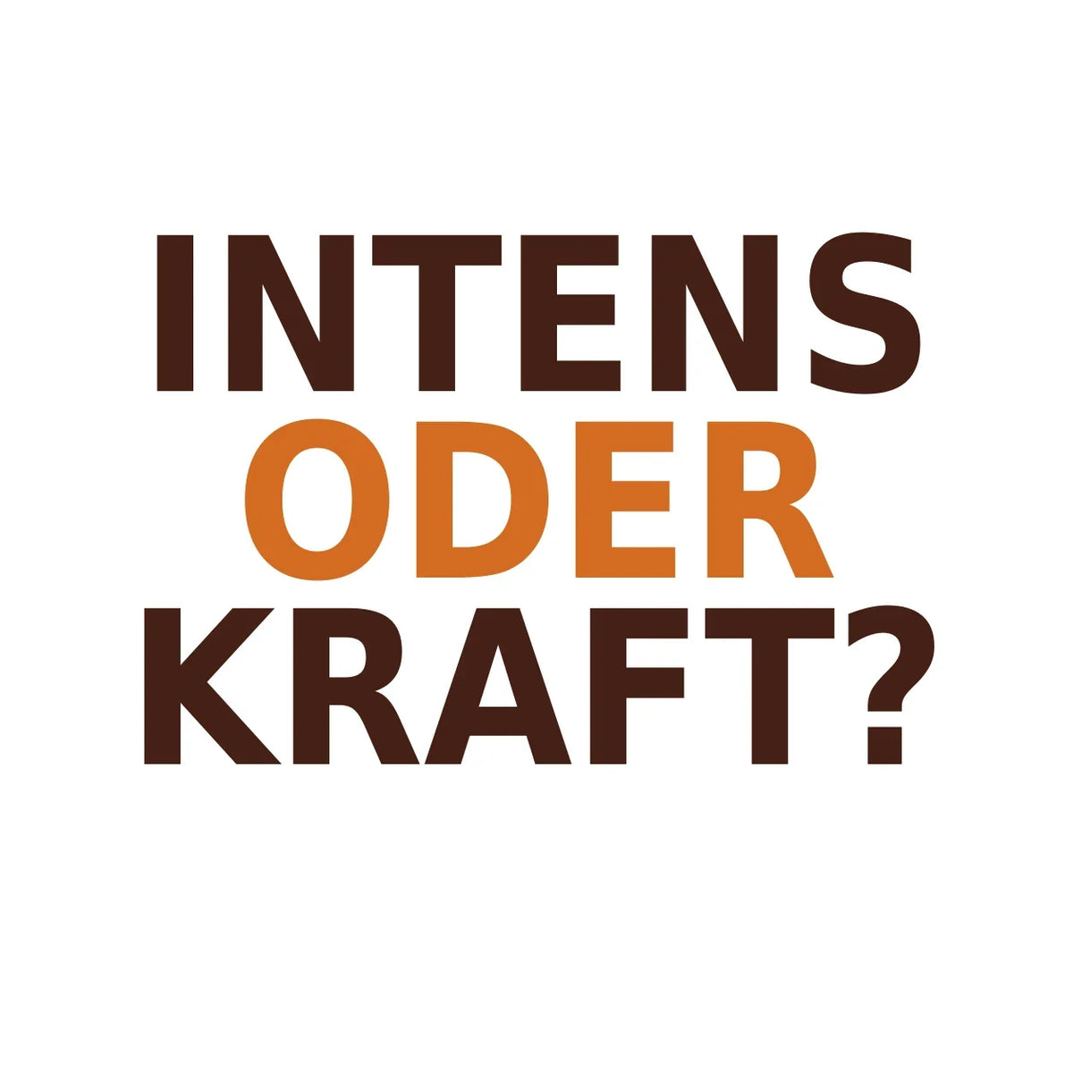 CAFEONI INTENS oder KRAFT: Kaffeesorten im Vergleich