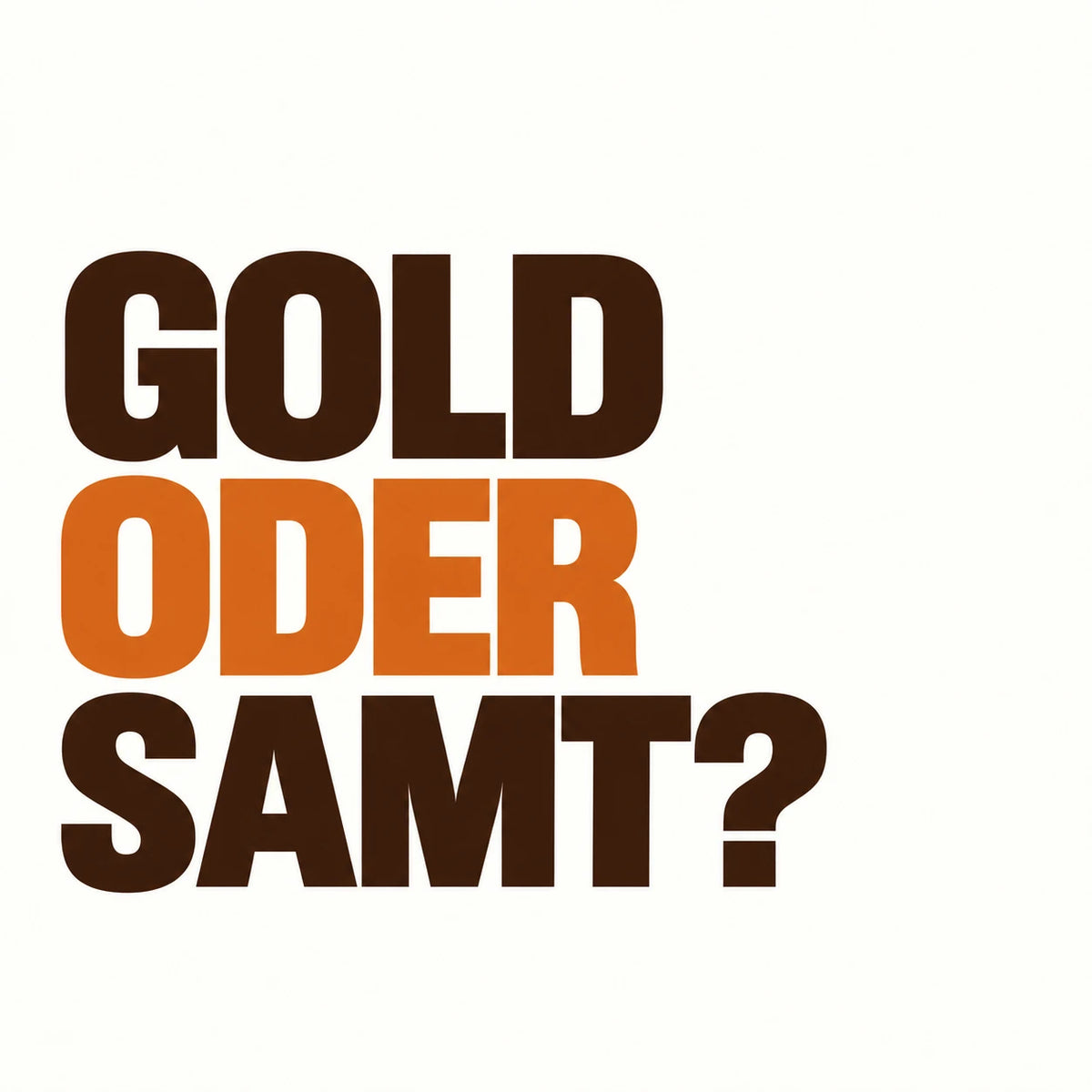 CAFEONI GOLD oder SAMT – Vergleich von 100 % Arabica mit 80 % Arabica und 20 % Robusta
