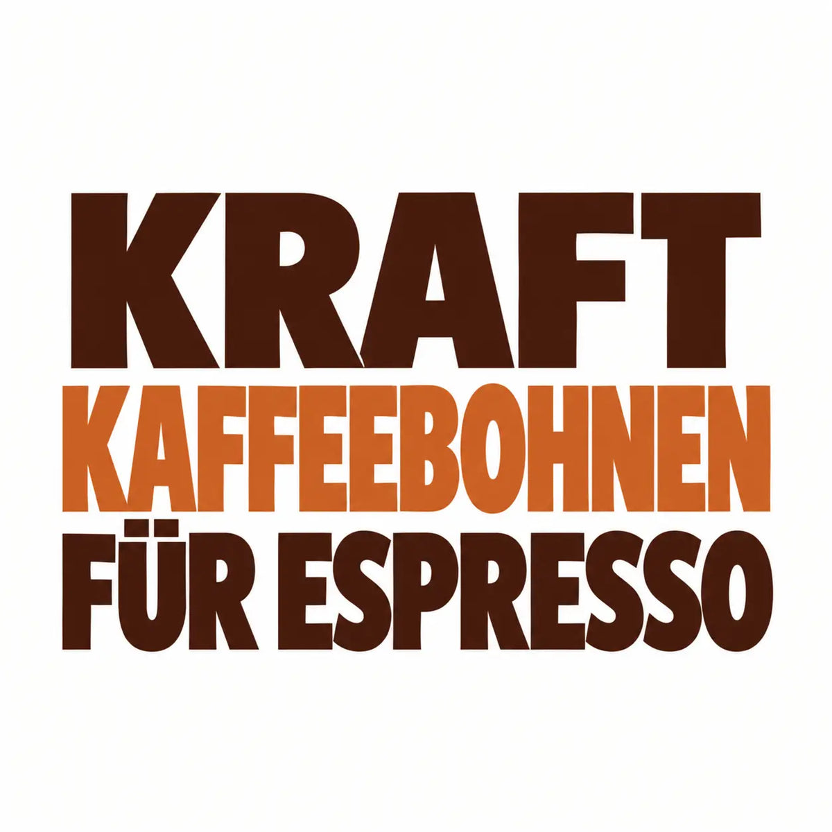 CAFEONI KRAFT Kaffeebohnen für kräftigen Espresso